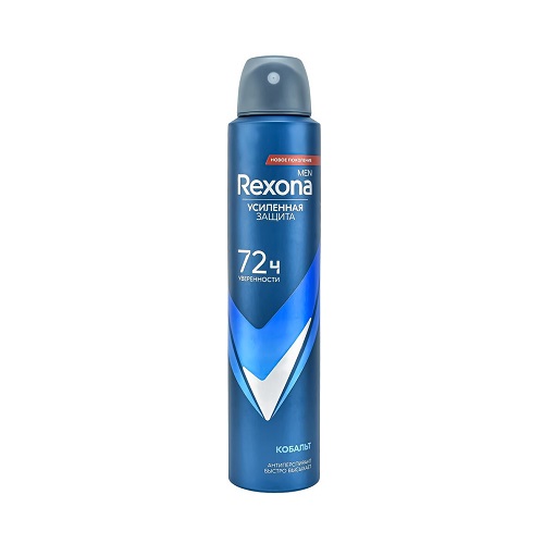 اسپری دئودورانت مردانه رکسونا Rexona مدل COBALT DRY 72H