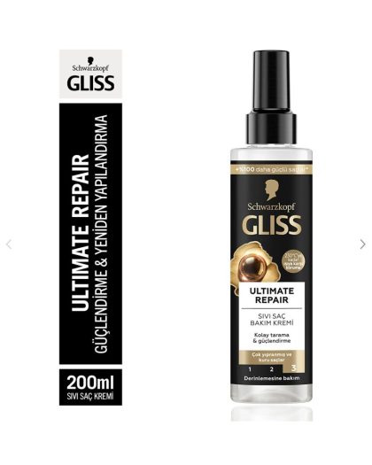 اسپری دو فاز گلیس GLISS مدل ULTIMATE REPAIR
