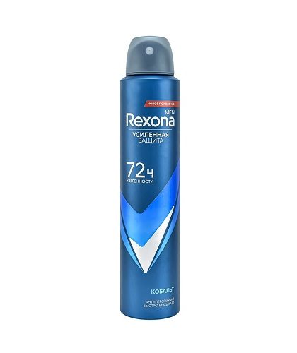 اسپری دئودورانت مردانه رکسونا Rexona مدل COBALT DRY 72H