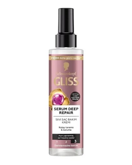 اسپری دو فاز گلیس GLISS مدل SERUM DEEP REPAIR