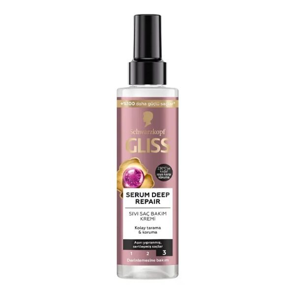 اسپری دو فاز گلیس GLISS مدل SERUM DEEP REPAIR