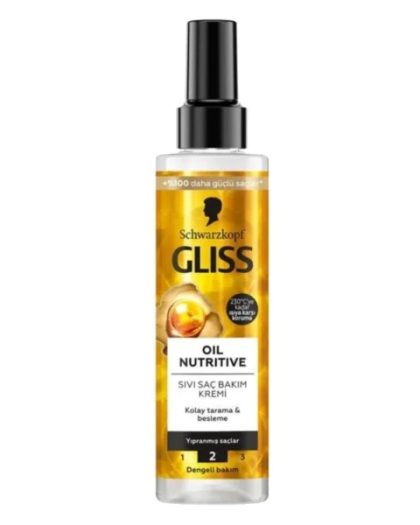 اسپری دوفاز گلیس GLISS مدل OIL NUTRITIVE